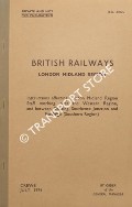 Instructions affecting London Midland Region Staff when working over the Western Region, and between Reading, Southcote Junction and Eastleigh (Southern Region) - July 1974 by British Railways London Midland Region